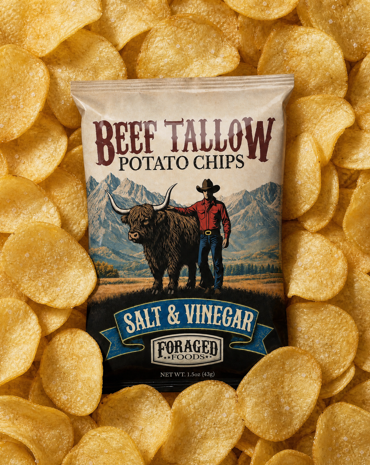 Beef Tallow Potato Chips