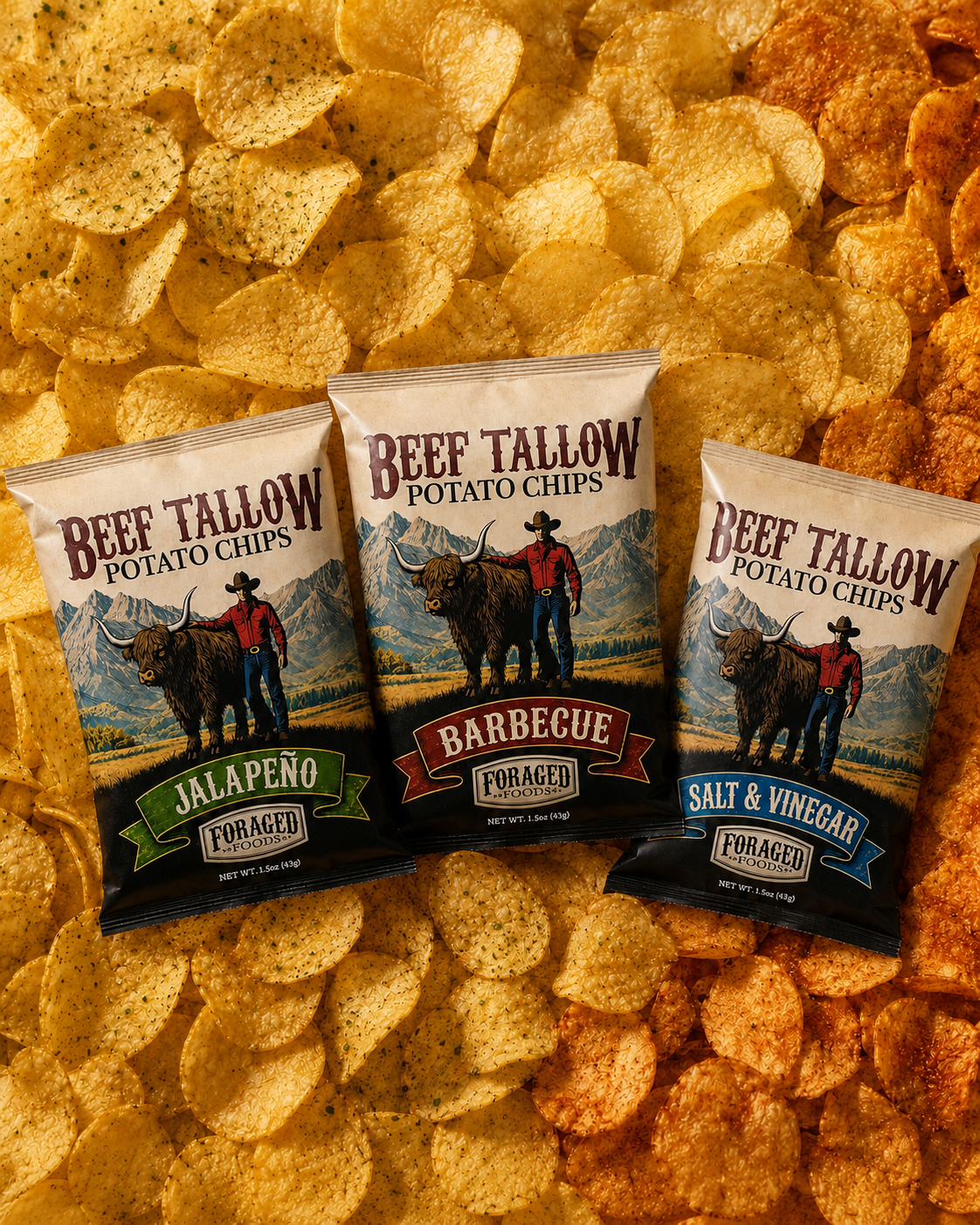 Beef Tallow Potato Chips